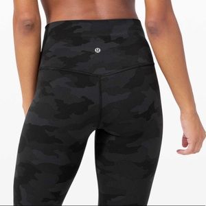 Lululemon align camo 31 inseam legging size 6